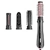 BaByliss Spazzola ad aria, 4 accessori intercambiabili per lisciare, modellare e dare volume, funzione anti-crespo, 2 temperature + aria fredda, AS126E