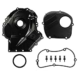 Upper & Lower Engine Timing Cover Set Fit For VW Beetle Jetta Passat Tiguan Sharan Scoricco Golf GTI EOS CC Audi A3 A4 A5 A6 Q5 TT Beetle 1.8T 2.0T 2007-2017 06H103269C 06H109210AG