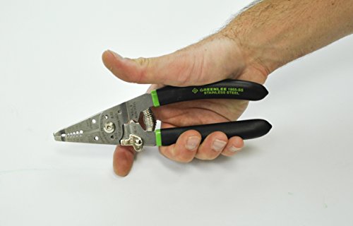 Greenlee Hand Tools Stainless Steel Wire Stripper Pro (1956-Ss), 6-14Awg #TOP5