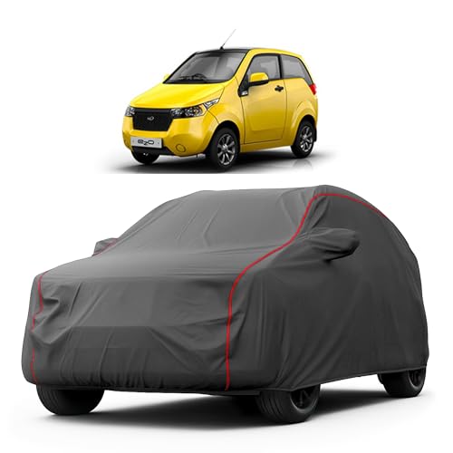 Image of Heavy-Duty Car Cover for Compatible with Mahindra e20 NXT (2018 to 2025 All Models) Deluxe Car Protection Cover - Waterproof & UV-Resistant All-Season Exterior Protection
