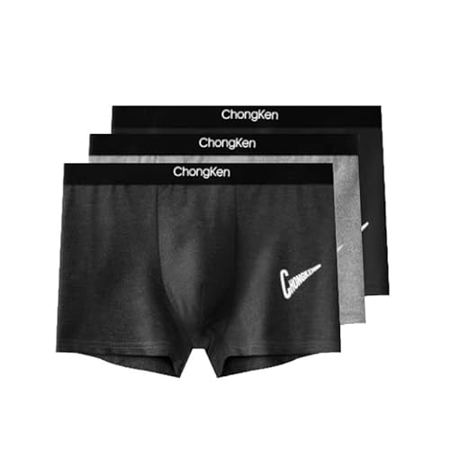 SUJHAL 3er-Pack Herren-Boxershorts Herrenunterwäsche Boxer Baumwolle 3er-Pack Trendige Boxershorts Cover