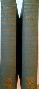 Hardcover Religious and Cosmic Beliefs of Central Polynesia (2 Volumes) Book