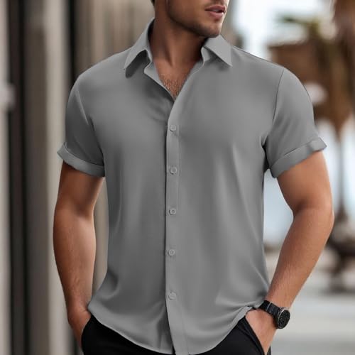 Polos de ajustée décontractée en tissu premium pour homme