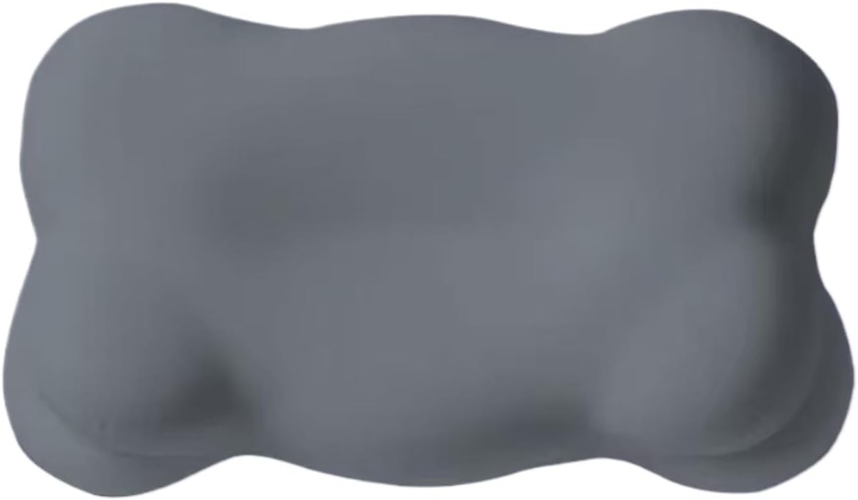 Mello Sleep Pillow,Cloud Neck Pillow, 3D Breathable Memory Foam, Zero Pressure Deep Sleep (Gray,1pcs)