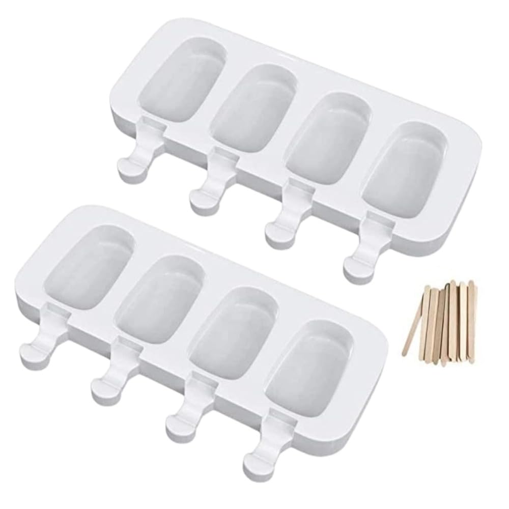 Itisyou アイスキャンディー 型 アイスバー 型 シリコンモールド アイスクリーム アイスキャンデー型 手作り用