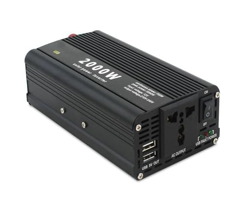 Onduleur portable 2000W pour brancher vos appareils de camping en 220V