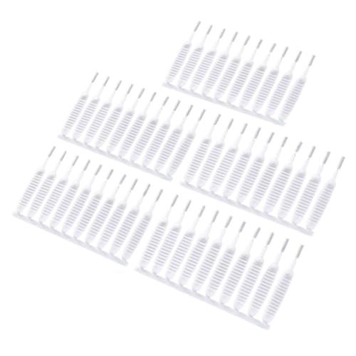 ARTSEWPLY 50 Piezas Cepillo de Limpieza para Ducha y Dispositivos Cerdas Espiral Práctico y Compacto para Limpieza Profunda de Boquillas y Orificios de Teléfonos Móviles