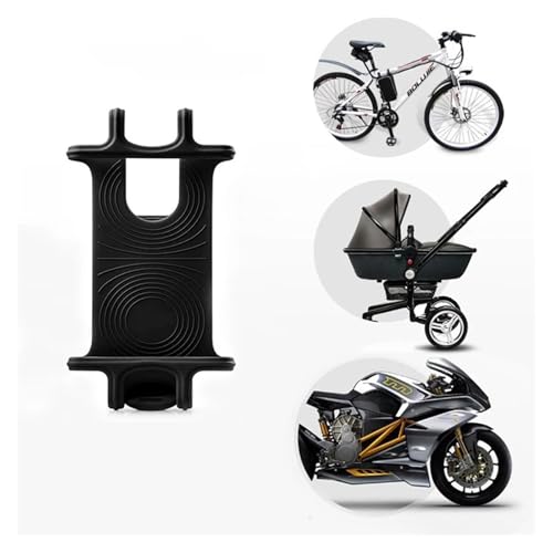 Support silicone flexible smartphone pour guidon vélo moto poussette - 4