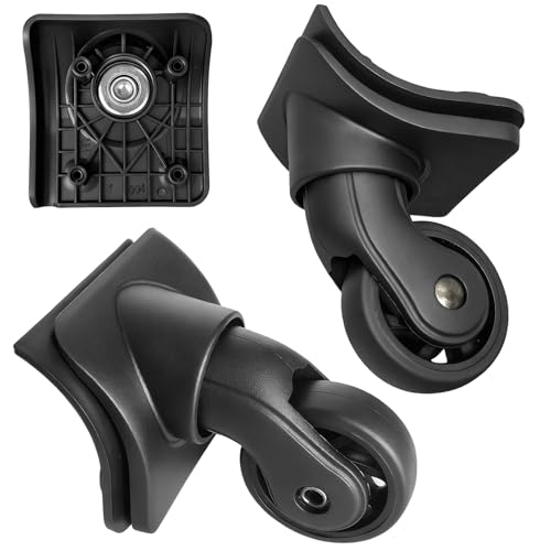 Tobeso-Nuoze Replacement Luggage Wheel Repair Suitcase Bag Parts Spinner Wheels (Spinner Wheels, 2)