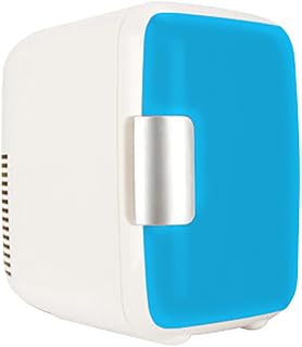 4L Compact Portable Fridge, Mini Hot And Cold Breast Milk Drug Insulin Freezer, Car Pocket Cosmetics And Beauty Refrigerator, Coffee Incubator,Blue