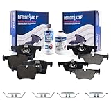 Detroit Axle - Brake Pads for BMW 228i 230i 328i 330i GT xDrive 428i 430i Gran Coupe, 4 Ceramic Brakes Pads Front and Rear Replacement