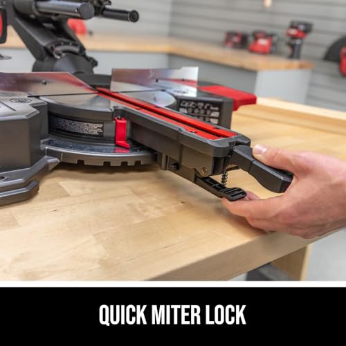Image of SKIL 10 Amp 7-1 /4 inch Single Bevel Miter Saw with Compact Rail System & LED Shadow Line (Stand SRS0001 Sold Separately)-MS6306-00