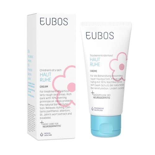 Soin apaisant EUBOS pour le rituel du coucher de bébé contre la peau sèche 50 ml