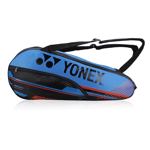 Image of YONEX Badminton Racquet Bag ACE2 1129 BT9 |Thermal Lining Compartment |Eronomic STRPS |Available as Backpack|Hand Carry |Accessories Compartment |9 Racquet Comaprtment |Widve Shoe Packet