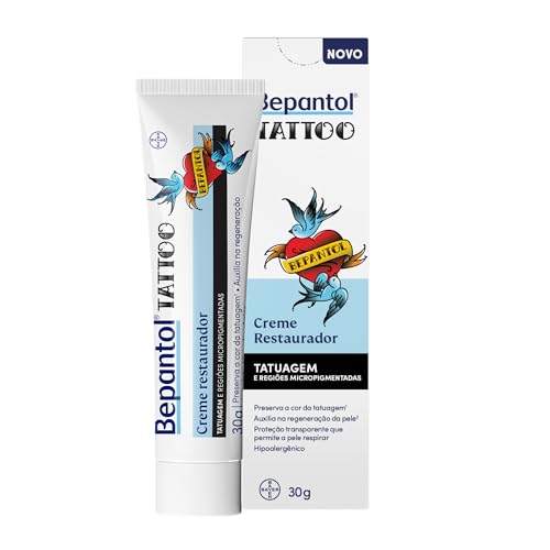 Bepantol Derma Tattoo, Hidratante Corporal e Pomada Restauradora, 30g