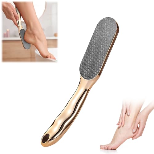 Lima de pie de nano cristal, herramienta profesional para el cuidado de los pies y masaje con mango ergonómico antideslizante, exfoliación duradera para una piel suave, esencial para pedicura