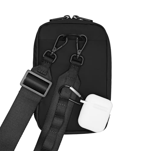 Victorinox Travel Essentials, City Pouch, 2-Way Carry Bag with Additional Strap - Black2