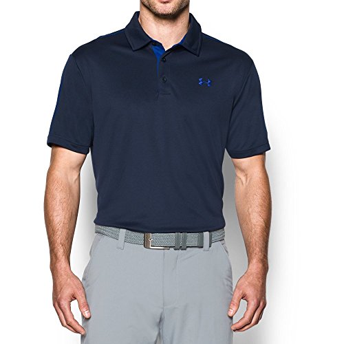 Under Armour Tech Polo - Mens Midnight Navy / Royal XL
