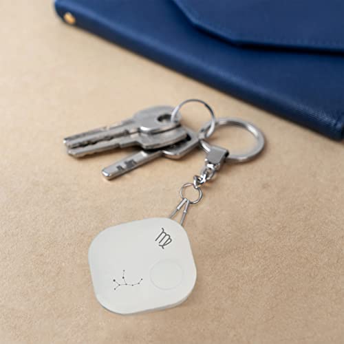 Key Finder, 1-Pack Bluetooth Tracker Item Locator with Key Chain for Gifts Keys Pet Wallets or Backpacks and Tablets Constellation (Virgo) Key Finder, 1-Pack Bluetooth Tracker Item Locator with Key Chain for Gifts Keys Pet Wallets or Backpacks and Tablets Constellation (Virgo)