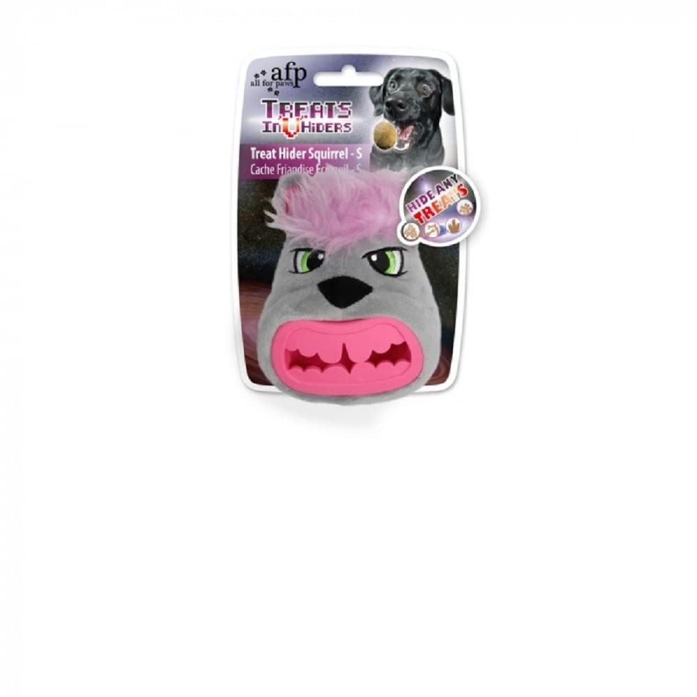 Treat In'V'Hiders Squirrel PlUSh Dog Toy, Small, 0.9 Kg