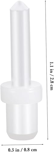 Miniatura 2 de Housoutil Reparación de la persiana del obturador 60pcs Reparación del obturador Puerta de Gabinete Plástico Blanco Único Primavera