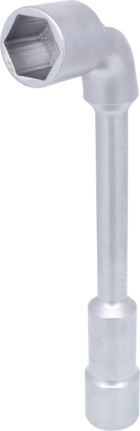 KS Tools - 517.0430 - Clé à pipe débouchée - 30 mm - 6 pans - Finition chromée - Chrome vanadium