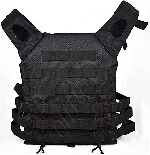 DAUXERY Tactical Vest Camouflage Plate Carrier Protection Multifunction Combat Military Vest For Airsoft Paintball Hunting Outdoor Sport