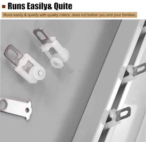 Rieles para cortinas silenciosos para un dormitorio moderno y elegante 5