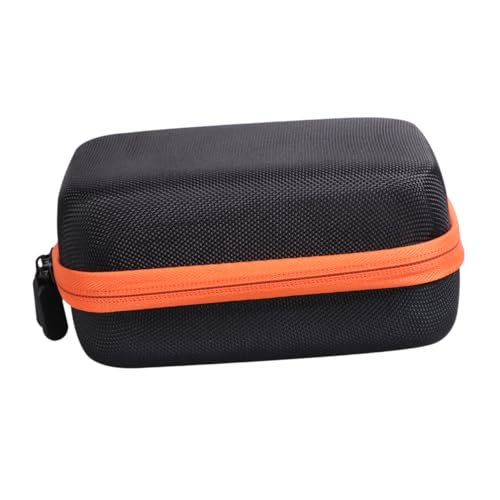 HAMPPLIES 格装用耐衝撃ハードシェル精油収納ケース オレンジ色 軽量防水キ