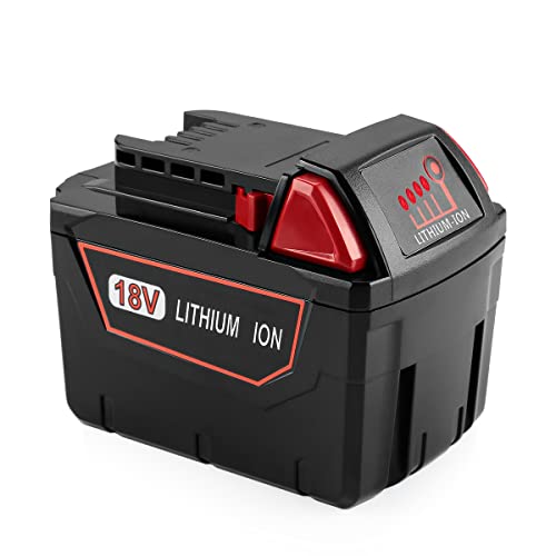 Yabelle M18 9000mAh Replacement Milwaukee 48-11-1850 Battery Compatible with Milwaukee 18V 9.0Ah Lithium-Ion Battery 48-11-1815 48-11-1820 48-11-1828 48-11-1840