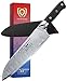 DALSTRONG Santoku Knife - Shogun Series - Damascus - Japanese AUS-10V Super Steel 67 Layers - Vacuum Treated - 7" (180mm)