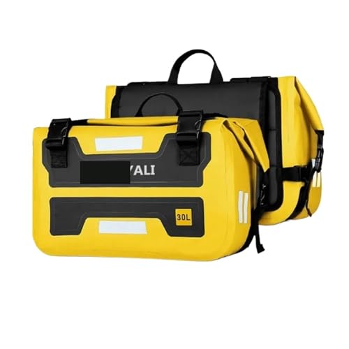 �o�C�N �V�[�g�o�b�O �̂��߂� F650GS F650CS G650GS F700GS F740GS ADV �o�C�N�T�h���o�b�O ��e�ʎ��[(Yellow)