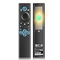 Replacement Remote Control for Samsung Smart TV:Solar Rechargeable Voice Control Bluetooth Remote with 4 Shortcuts, Compatible with BN59-01385A & 2021-2024 Frame/Neo QLED/Ultra HD Series(Black-0)
