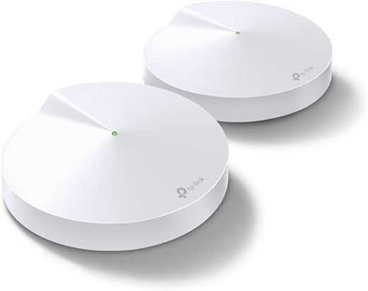 TP-Link Deco M5 1000Gbps Dual_Band Whole Home Mesh Wi-Fi, Up to 3800 sq ft Coverage, Works with Amazon Echo/Alexa and IFTTT, Wi-Fi Booster,…