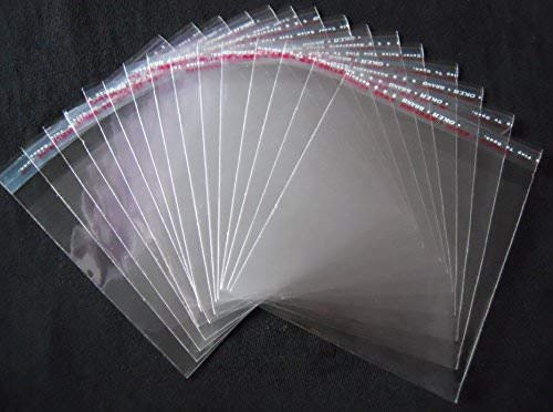 DIVYANA® Transparent Self Adhesive Plastic Seal Bag Poly Bag Clear Resealable Packing Material - 14x16 inch + 2 inch Flap (Pack of 100) (B07GXRRKL2) Amazon Price History, Amazon Price Tracker