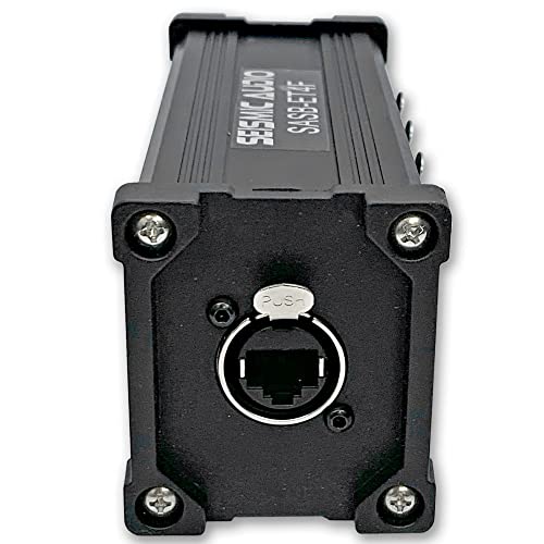 Sasb-Et4F - 4 Channel Xlr Female To Ethercon Network Cable Adapter Extender - For Live Stage, Home Studio Recording #TOP2
