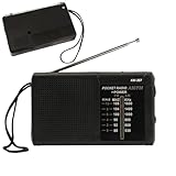 Autonomía Versátil: Diseñado para acompañar actividades diarias con funcionamiento estable en exteriores/interiores gracias al chip sensible que captura frecuencias AM/FM sin interrupciones