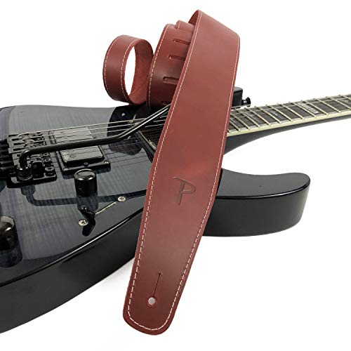 Perri’s Leathers Ltd. – Sangle de Guitare – Cuir de Baseball (série) – Rouge – Ajustable – Pour Guitares Acoustiques… - Les Beatles, Paul McCartney, John Lennon, RIngo Starr, George Harrison Perri's Leathers Ltd. - Sangle de Guitare - Cuir de Baseball (série) - Rouge - Ajustable - Pour Guitares Acoustiques… – Image 5