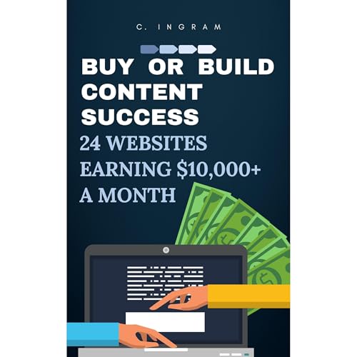 Buy or Build Content Success Audiolibro Por C. Ingram arte de portada