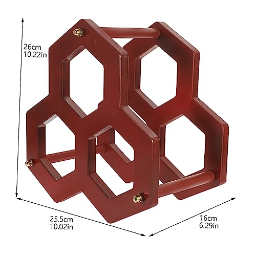 Soporte para Botellas de Vino de Madera Maciza Europea miniatura 7