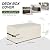 Porch Shield Patio Deck Box Storage Cover - 600D Outdoor Waterproof Cover for 73 Gallon Box Tear Resistant Rectangular Fire Pit Table Covers 44 x 28 x 24 inch Beige