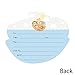 Big Dot of Happiness Noah's Ark - Shaped Fill-In Invitations - Baby Shower Invitation Cards with Envelopes - Set of 12