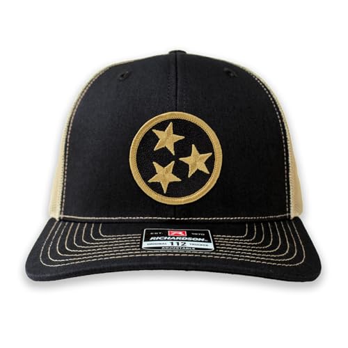 Tennessee Tristar Gorra Bordada Negra y Dorada miniatura 1