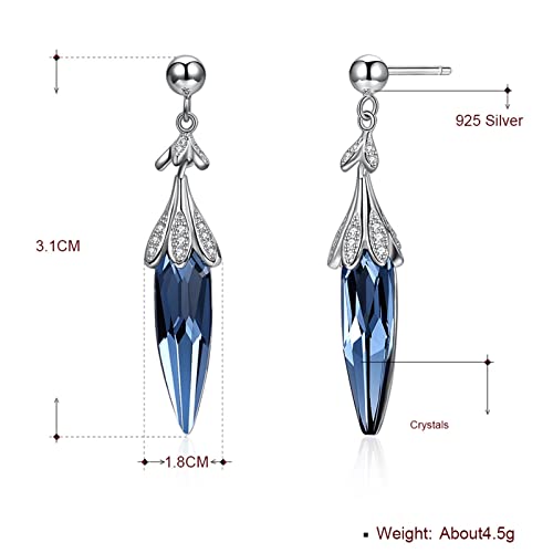 Boucles d'oreilles clous argent 925 et zircone cubique éclatant