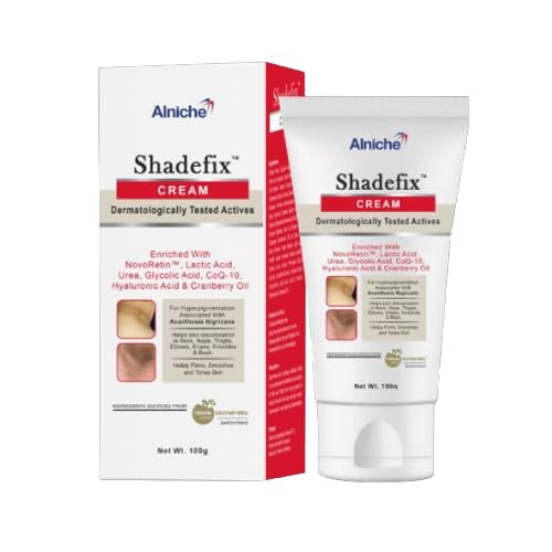 Buy Alniche Shadefix Cream with Glycolic & Lactic Acid for Darkened