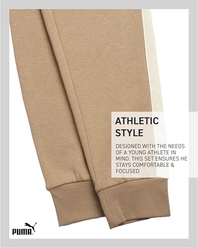 Ensemble en polaire PUMA chaud et résistant pour le sport junior