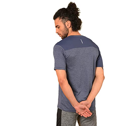 Image of CAHOOT Men's Basic Activewear Polo T-Shirt for Casual Wear | Spread Collar | Short Sleeve | Half-Button Closure | Polyester Jersey T-Shirt Crafted with Comfort Fit for Everyday Wear