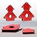 jiashiguang 25LBS Welding Magnets Pack of 4 Welding Magnetic Holder Heavy Duty Magnetic Tools and Accessories for 45, 90, and 135 Degree Angles Super Strong Welding Magnets and Clamps