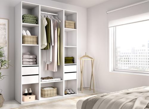 Miniatura 4 de DEKIT Grupo RIMOBEL-Conjunto Armario-VESTIDOR con Trasera Reversible