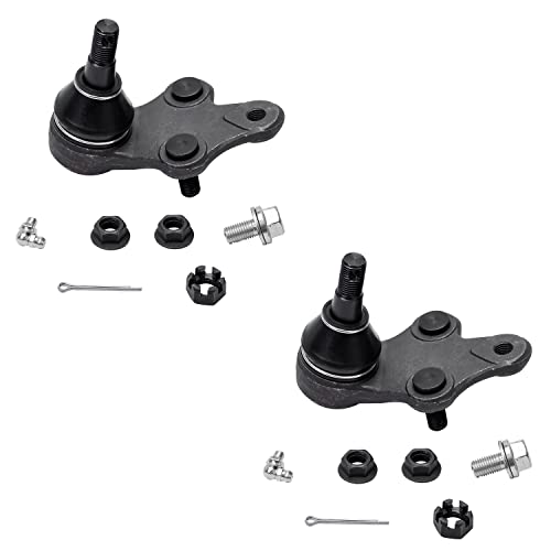 Image of Detroit Axle - 8pc Front End Suspension Kit for 2003-2004 Kia Sorento 2 Upper Control Arms w /Ball Joints 2 Lower Ball Joints 2 Sway Bar Links 2 Outer Tie Rods Replacement